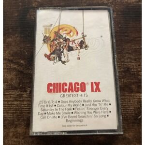 Chicago Cassette – Chicago IX: Greatest Hits (1975) – Vintage Classic Rock